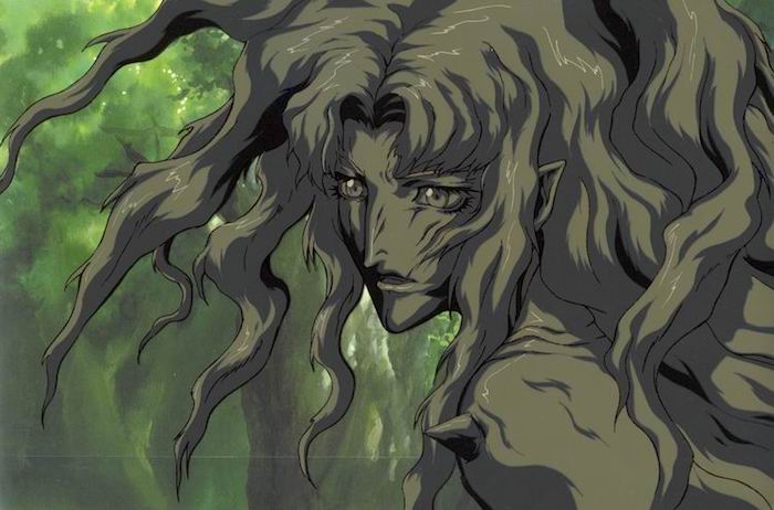 Vampire Hunter D: Bloodlust Animation cel Grove with douga